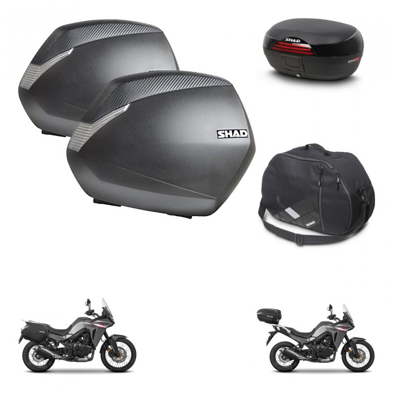 SHAD Baul SH46 + soporte montaje maletas SH36 accesorios 45 L KIT-480513