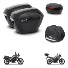 SHAD SH46 trunk + mounting bracket sh23 suitcases accessories 45 L KIT-480515