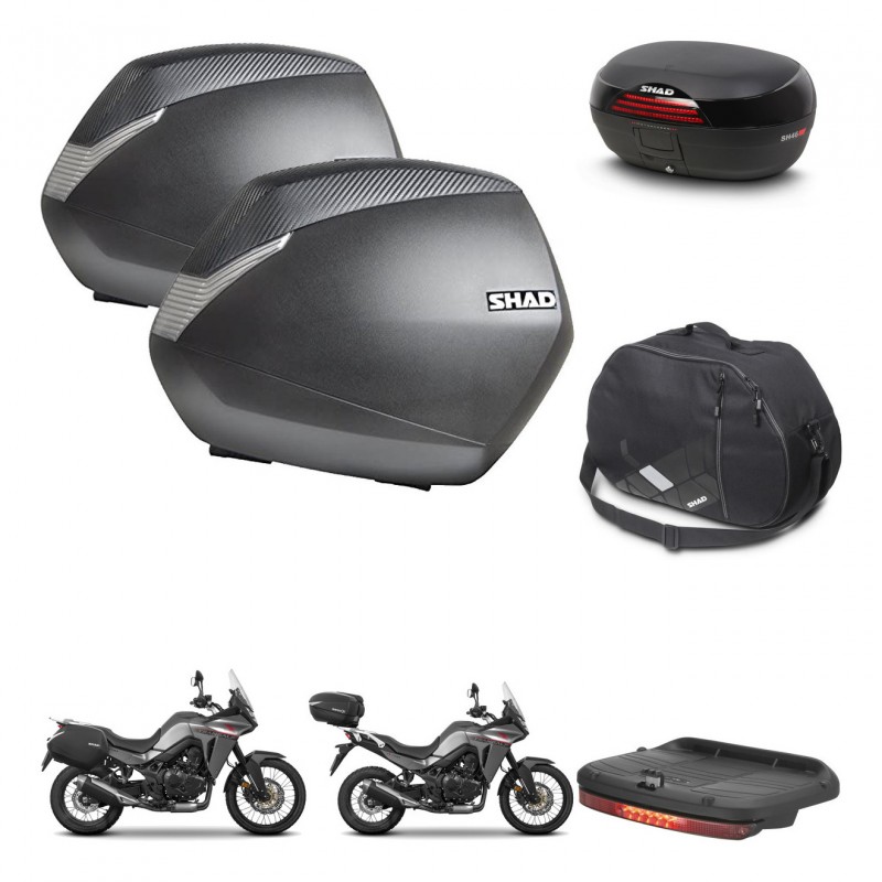 SHAD Baul SH46 + soporte montaje maletas SH36 accesorios 45 L KIT-480519