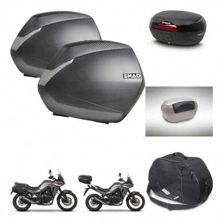 SHAD Baul SH46 + soporte montaje maletas SH36 accesorios 45 L KIT-480537