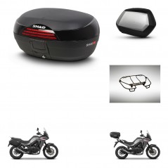 SHAD Maletas SH35 PREMIUM + soporte montaje baul SH46 accesorios 45 L KIT-480552