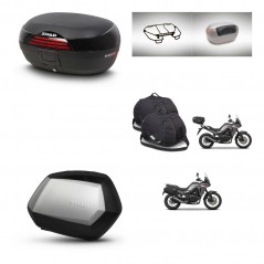 SHAD SH35 PREMIUM suitcases + mounting bracket SH46 trunk accessories 45 L KIT-480577