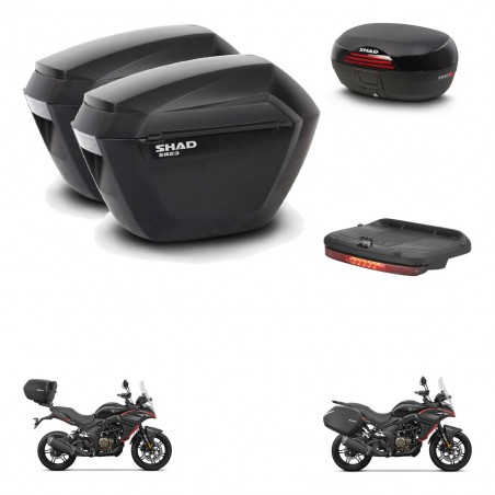SHAD Baul SH46 + soporte montaje maletas sh23 accesorios 45 L KIT-480605