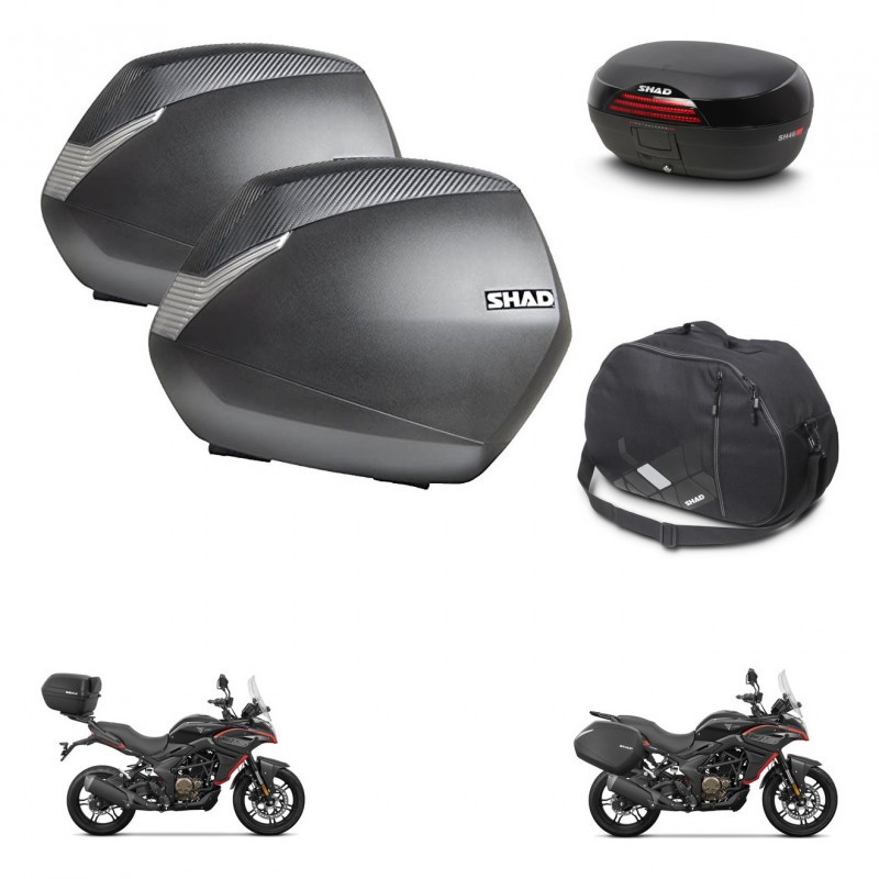 SHAD Baul SH46 + soporte montaje maletas SH36 accesorios 45 L KIT-480609