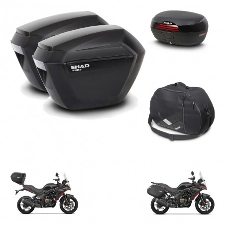 SHAD Baul SH46 + soporte montaje maletas sh23 accesorios 45 L KIT-480611