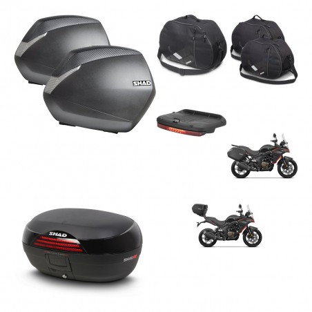 SHAD Baul SH46 + soporte montaje maletas SH36 accesorios 45 L KIT-480616