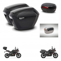SHAD SH46 trunk + mounting bracket sh23 suitcases accessories 45 L KIT-480623