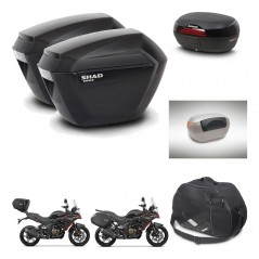 SHAD SH46 trunk + mounting bracket sh23 suitcases accessories 45 L KIT-480635