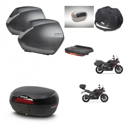 SHAD Baul SH46 + soporte montaje maletas SH36 accesorios 45 L KIT-480639