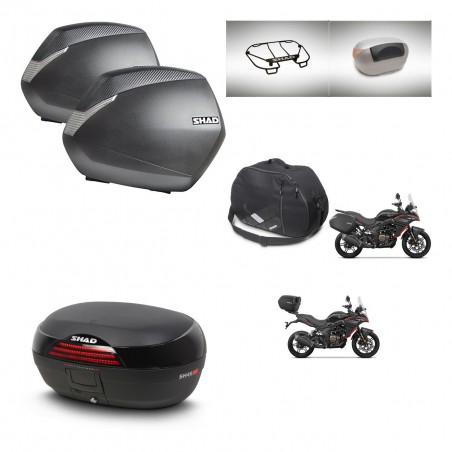 SHAD Baul SH46 + soporte montaje maletas SH36 accesorios 45 L KIT-480681