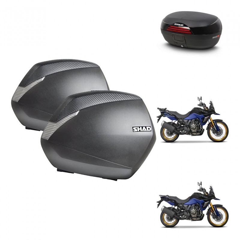 SHAD Baul SH46 + soporte montaje maletas SH36 45 L KIT-480693