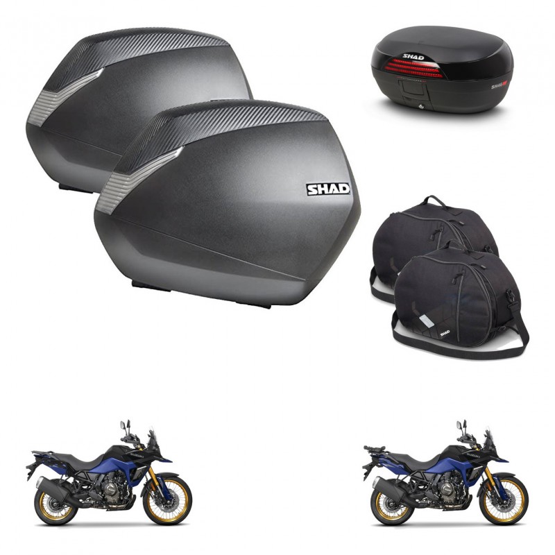SHAD Baul SH46 + soporte montaje maletas SH36 accesorios 45 L KIT-480694