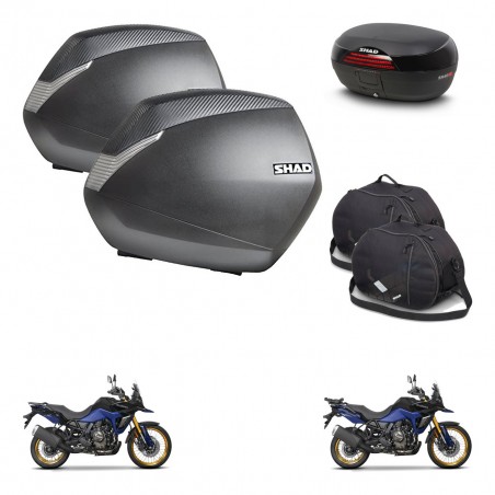 SHAD Baul SH46 + soporte montaje maletas SH36 accesorios 45 L KIT-480694