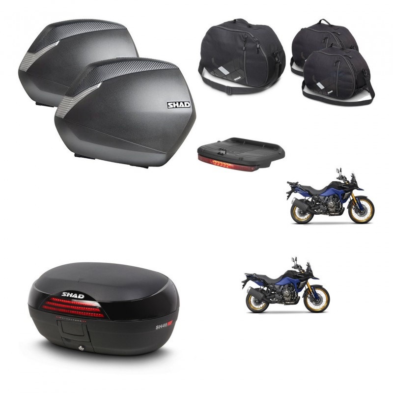 SHAD Baul SH46 + soporte montaje maletas SH36 accesorios 45 L KIT-480712