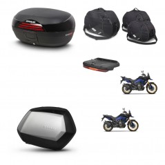 SHAD SH35 PREMIUM suitcases + mounting bracket SH46 trunk accessories 45 L KIT-480715