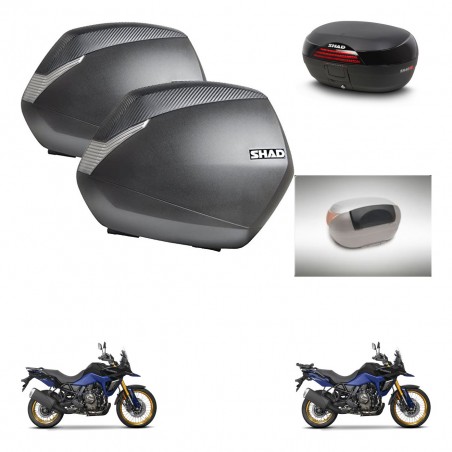 SHAD Baul SH46 + soporte montaje maletas SH36 accesorios 45 L KIT-480717