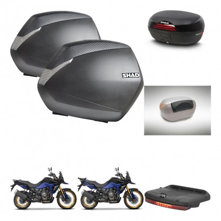 SHAD Baul SH46 + soporte montaje maletas SH36 accesorios 45 L KIT-480723