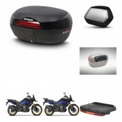 SHAD Maletas SH35 PREMIUM + soporte montaje baul SH46 accesorios 45 L KIT-480726