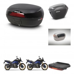 SHAD Maletas sh23 alu + soporte montaje baul SH46 accesorios 45 L KIT-480728