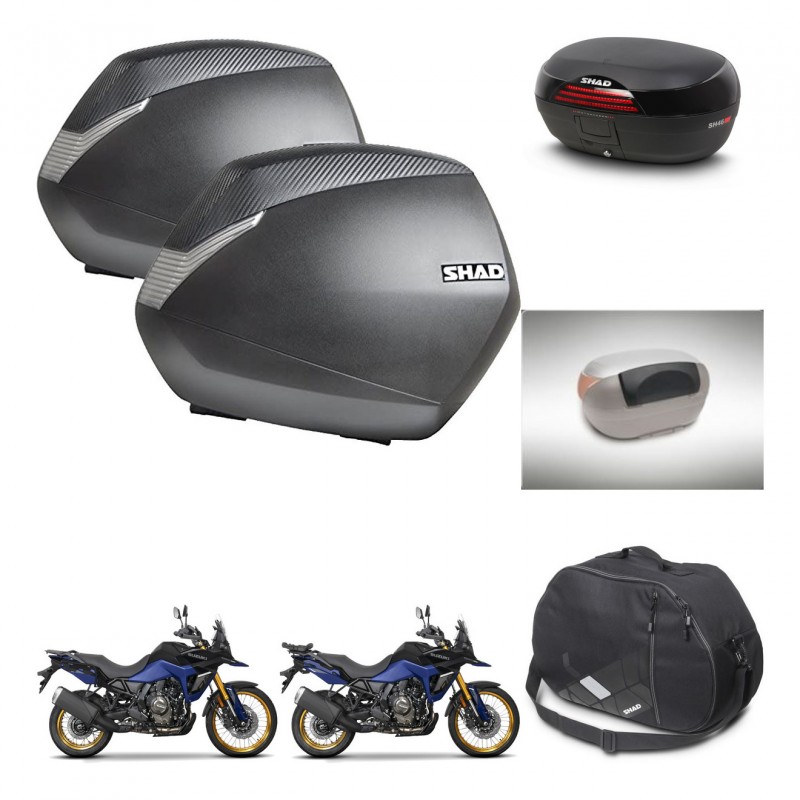 SHAD Baul SH46 + soporte montaje maletas SH36 accesorios 45 L KIT-480729