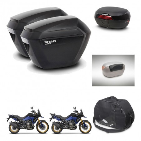 SHAD SH46 trunk + mounting bracket sh23 suitcases accessories 45 L KIT-480731