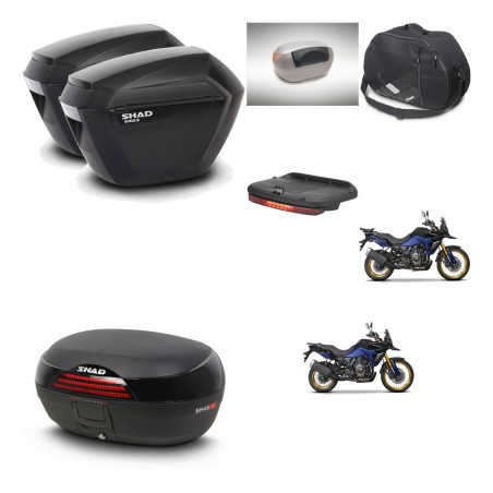 SHAD Baul SH46 + soporte montaje maletas sh23 accesorios 45 L KIT-480737