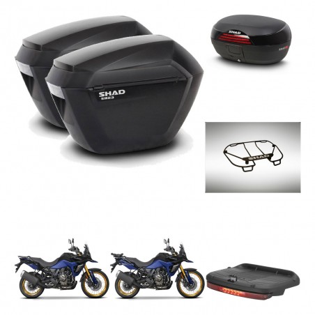 SHAD Baul SH46 + soporte montaje maletas sh23 accesorios 45 L KIT-480749