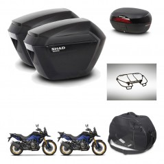 SHAD SH46 trunk + mounting bracket sh23 suitcases accessories 45 L KIT-480755