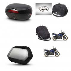 SHAD SH35 PREMIUM suitcases + mounting bracket SH46 trunk accessories 45 L KIT-480757