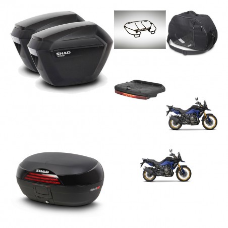 SHAD Baul SH46 + soporte montaje maletas sh23 accesorios 45 L KIT-480761