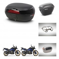 SHAD Maletas sh23 alu + soporte montaje baul SH46 accesorios 45 L KIT-480770