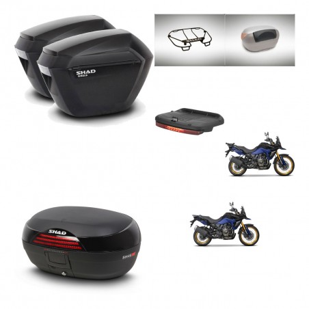 SHAD Baul SH46 + soporte montaje maletas sh23 accesorios 45 L KIT-480773