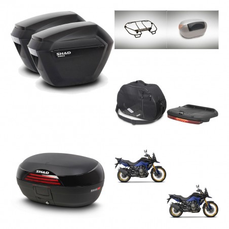 SHAD Baul SH46 + soporte montaje maletas sh23 accesorios 45 L KIT-480785