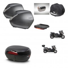 SHAD Baul SH46 + soporte montaje maletas SH36 accesorios 45 L KIT-480927