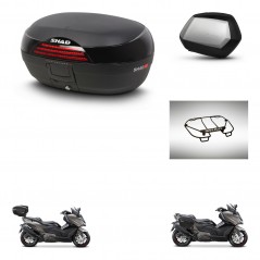 SHAD SH35 PREMIUM suitcases + mounting bracket SH46 trunk accessories 45 L KIT-480936
