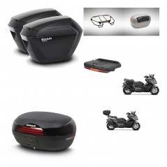 SHAD Baul SH46 + soporte montaje maletas sh23 accesorios 45 L KIT-480965