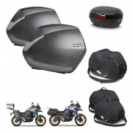 SHAD Baul SH46 + soporte montaje maletas SH36 accesorios 45 L KIT-480994