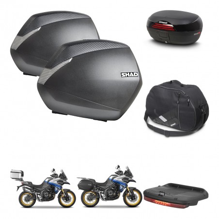 SHAD Baul SH46 + soporte montaje maletas SH36 accesorios 45 L KIT-480999