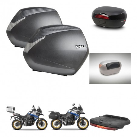 SHAD Baul SH46 + soporte montaje maletas SH36 accesorios 45 L KIT-481011