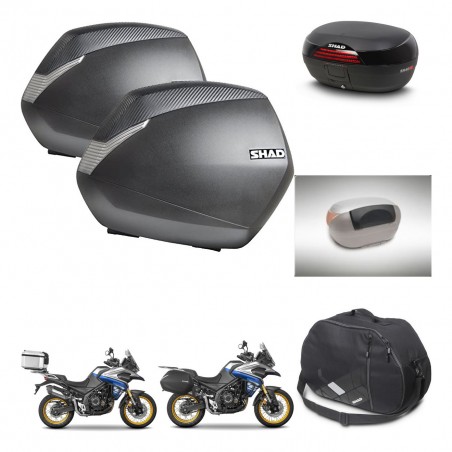 SHAD Baul SH46 + soporte montaje maletas SH36 accesorios 45 L KIT-481017