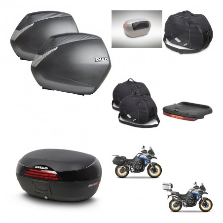 SHAD Baul SH46 + soporte montaje maletas SH36 accesorios 45 L KIT-481024