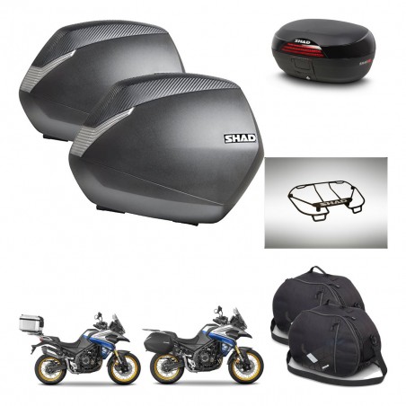 SHAD Baul SH46 + soporte montaje maletas SH36 accesorios 45 L KIT-481030