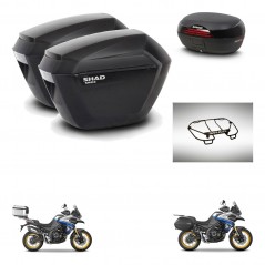 SHAD Baul SH46 + soporte montaje maletas sh23 accesorios 45 L KIT-481031