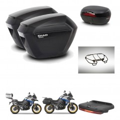 SHAD Baul SH46 + soporte montaje maletas sh23 accesorios 45 L KIT-481037