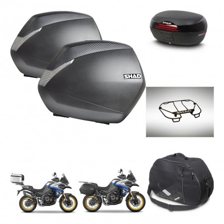 SHAD Baul SH46 + soporte montaje maletas SH36 accesorios 45 L KIT-481041