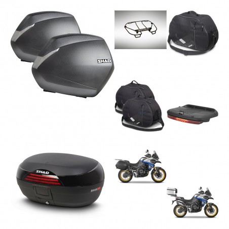SHAD Baul SH46 + soporte montaje maletas SH36 accesorios 45 L KIT-481048