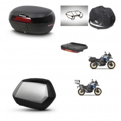 SHAD SH35 PREMIUM suitcases + mounting bracket SH46 trunk accessories 45 L KIT-481050
