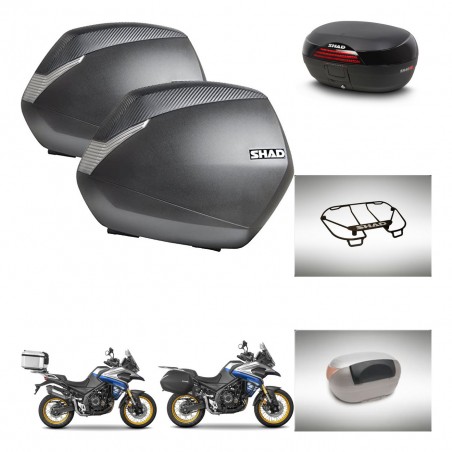 SHAD Baul SH46 + soporte montaje maletas SH36 accesorios 45 L KIT-481053