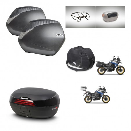 SHAD Baul SH46 + soporte montaje maletas SH36 accesorios 45 L KIT-481065
