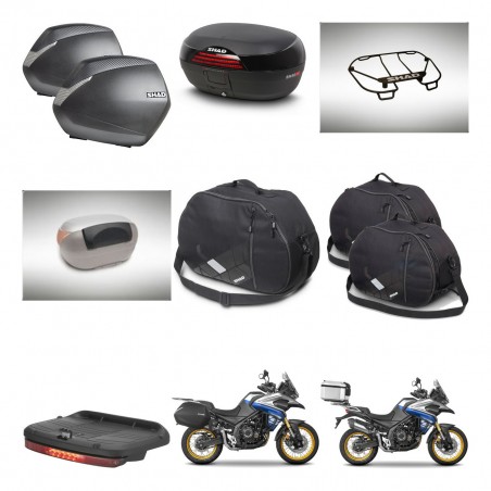 SHAD Baul SH46 + soporte montaje maletas SH36 accesorios 45 L KIT-481072
